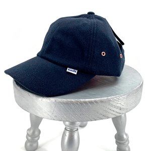 Keds Wool Baseball Cap Navy Blue Peachy Hat